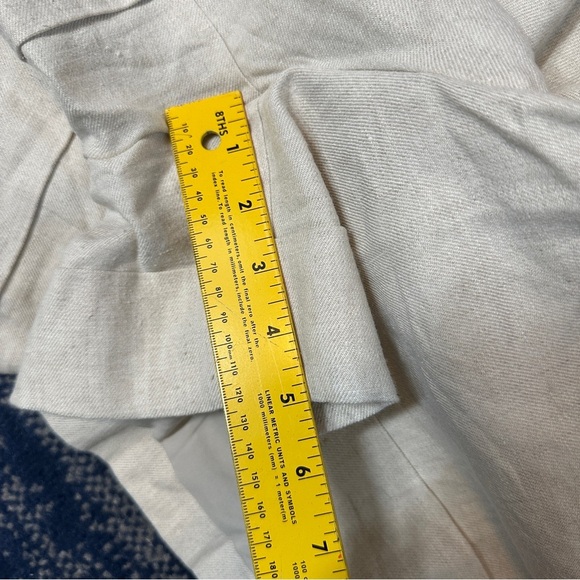 J Crew Remi shorts stretch linen blend Style BP279 $98 Khaki Ladies Size 22 - Picture 14 of 14